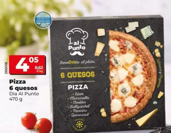 Dia Al Punto - Pizza 6 Quesos