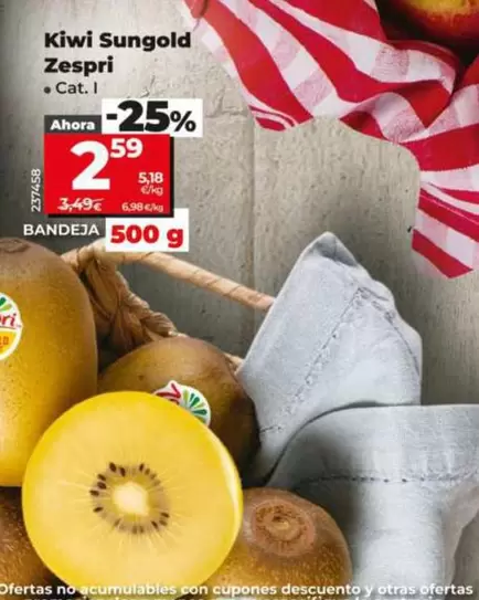 Zespri - Kiwi Sungold