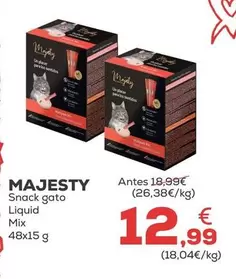 Majesty - Snack Gato Liquid Mix