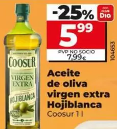 Coosur - Aceite De Oliva Virgen Extra Hojiblanca