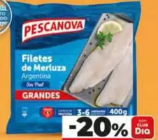 Pescanova - Filetes De Merluza Argentina Sin Piel