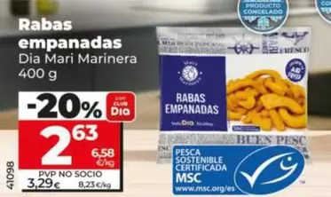 Dia Mari Marinera - Rabas Empanadas