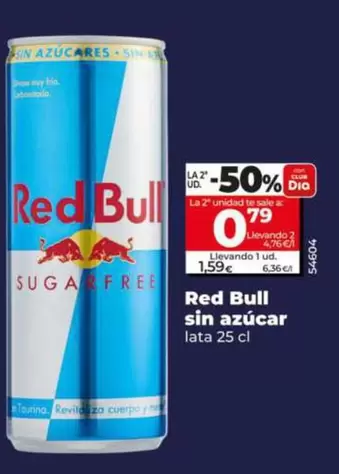 Red Bull Sin Azucar