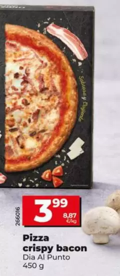 Dia Al Punto - Pizza Crispy Bacon