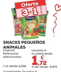 Vitakraft - Snacks Pequenos Animales