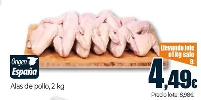 Alas De Pollo Origen España