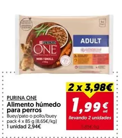 Purina One - Alimento Humedo Para Perros