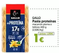 Gallo - Pasta Proteinas