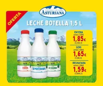 Central Lechera Asturiana - Leche Botella
