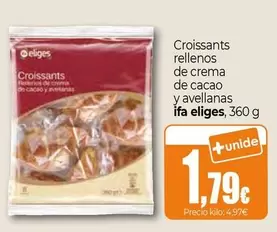 Ifa Eliges - Croissants Rellenos De Crema De Cacao Y Avellanas
