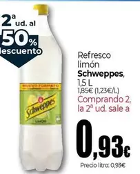 Schweppes - Refresco Limón