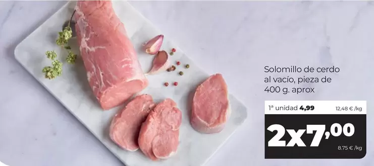 Solomillo De Cerdo Al Vacio