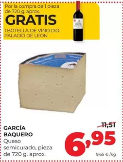 García Baquero - Queso Semicurado