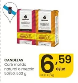 Candelas - Café Molido Natural O Mezcla