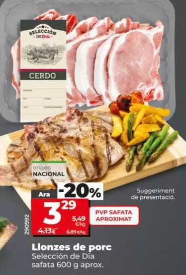 Seleccion De Dia - Chuletas De Cerdo
