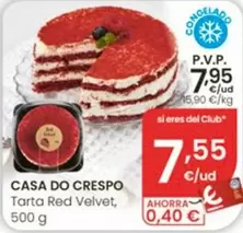 Casa Do Crespo - Tarta Red Velvet