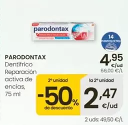 Parodontax - Dentifrico Reparacion Activa De Encias