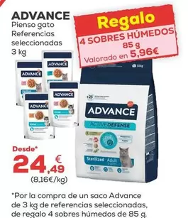 Advance - Pienso Gato 