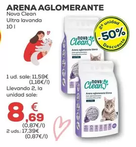Nova Clean - Arena Aglomerante