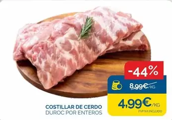 duroc - Costillar De Cerdo