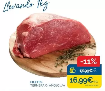 Filetes Ternera O Añojo