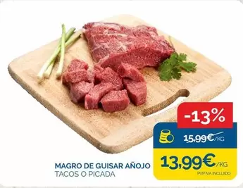 Magro De Guisar Añojo