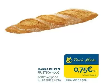 Barra De Pan Rustica