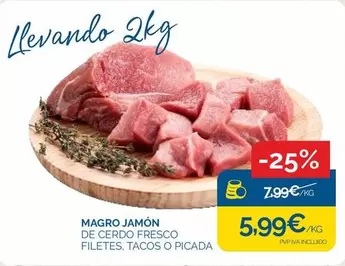 Magro Jamón De Cerdo Fresco