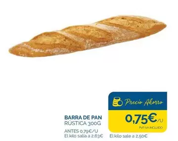 Barra De Pan Rustica