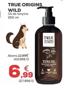 True Origins - Wild Aceite De Atun
