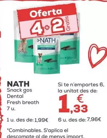 Nath - Snack Perro Dental Fresh Breath