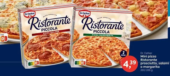Dr Oetker - Mini Pizza Ristorante Piccola