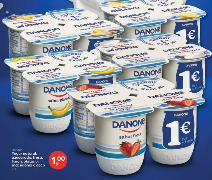 Danone - Yogur Natural O Panto