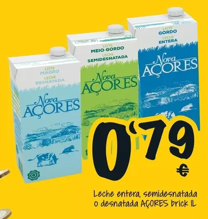Nova - Leche Entera, Semidesnatada O Desnatada