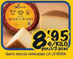 Leyenda - Queso Mezcla Semicurado