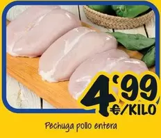 Pechuga Pollo Entera
