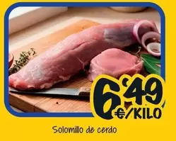 Solomillo De Cerdo