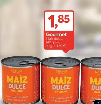 Gourmet - Maiz Dulce