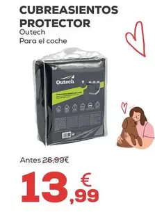 Outech - Cubreasientos Protector
