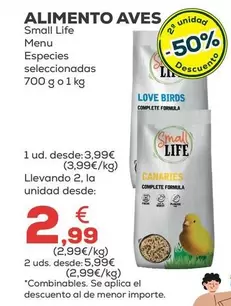 Small Life - Alimento Aves