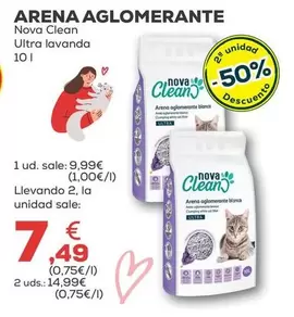 Nova Clean - Arena Aglomerante