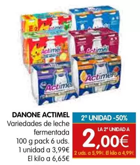 Actimel - Variedaddes De Leche Fermentada