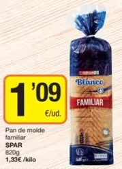 Spar - Pan De Molde Familiar