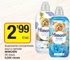 Mimosín - Suavizante Concentrado Azul O Caricias