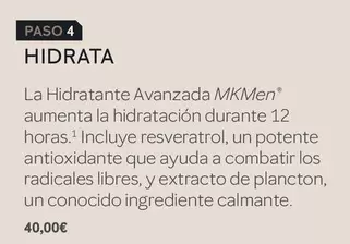 Mary Kay - Mk Men Hidrata