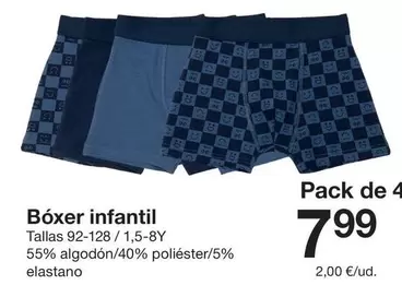 Boxer Infantil