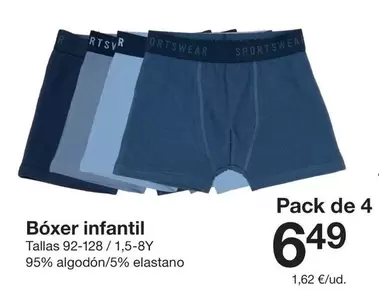 Bóxer Infantil