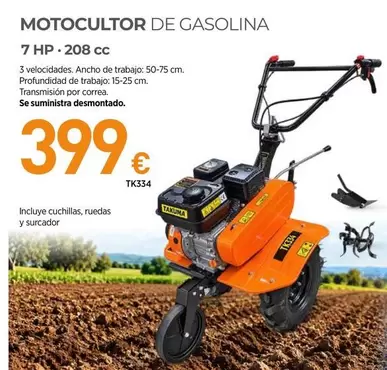 HP - Motocultor De Gasolina