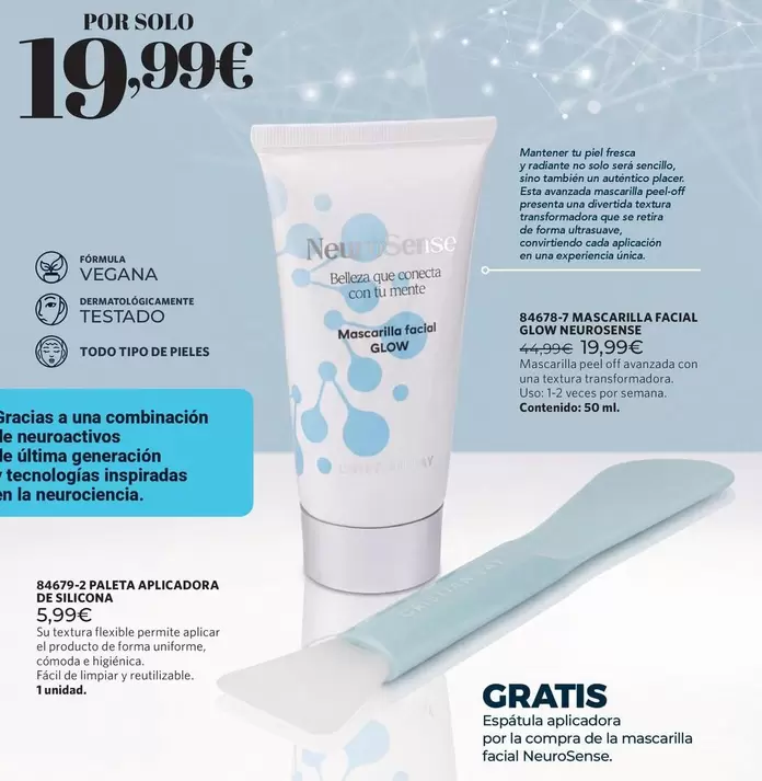 Cristian Lay - Neurosense Mascarilla Facial Glow
