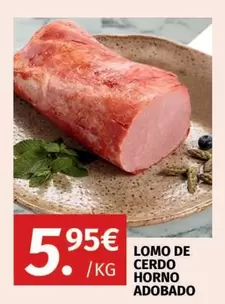 Lomo De Cerdo Horno Adobado